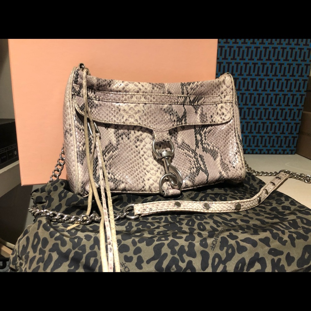 Rebecca Minkoff Snakeskin Crossbody